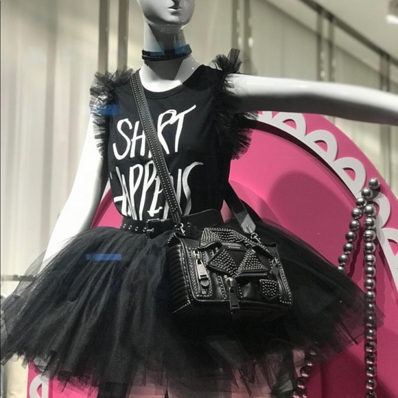 Moschino lambskin leather biker jacket bag - Picture 8 of 8